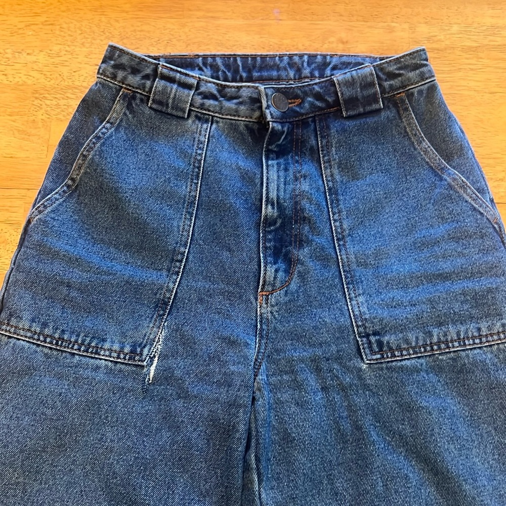 Lucy & Yak Dolores Wide-leg jeans